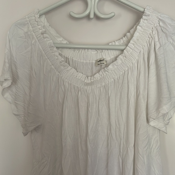 Aritzia Wilfred off-shoulder top size L - Picture 3 of 5
